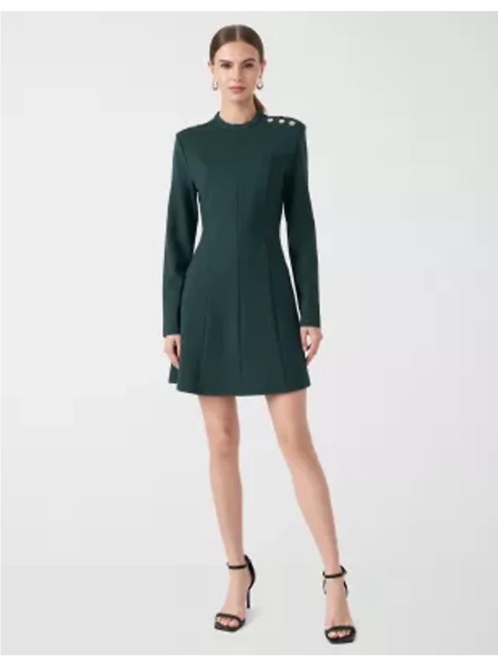 NEW 🌷Rebecca Minkoff Fitted Fit Flare Dress Sz S
